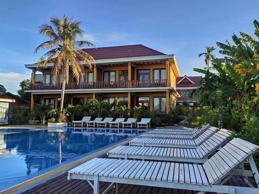 Muang Không Golden Hotel Dondet מראה חיצוני תמונה